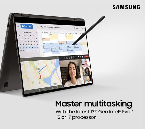 SAMSUNG Galaxy Book3 360 15.6" 2 in 1 Laptop - Intel® Core™ i5 256 GB SSD Graphite