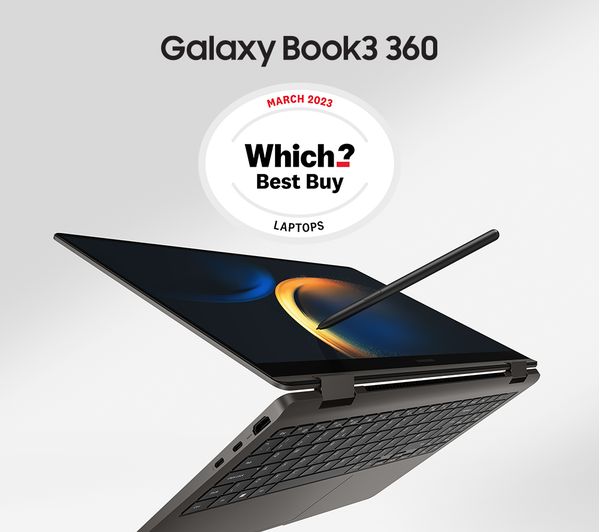 SAMSUNG Galaxy Book3 360 15.6" 2 in 1 Laptop - Intel® Core™ i5 256 GB SSD Graphite