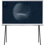SAMSUNG The Serif QE65LS01BGUXXU 65" Smart 4K Ultra HD HDR QLED TV with Bixby & Amazon Alexa - Cloud White