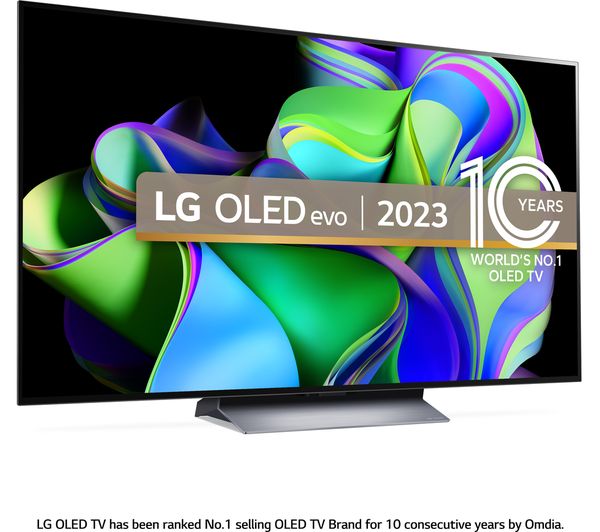 LG OLED55C34LA 55" Smart 4K Ultra HD HDR OLED TV with Amazon Alexa