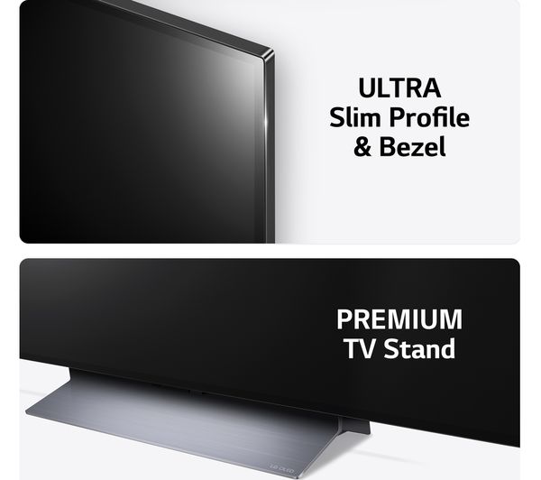 LG OLED55C34LA 55" Smart 4K Ultra HD HDR OLED TV with Amazon Alexa