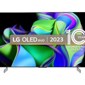 LG OLED42C34LA 42  Smart 4K Ultra HD HDR OLED TV with Amazon Alexa