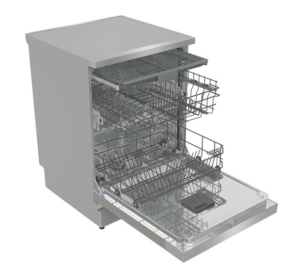HISENSE HS643D60XUK Full-size Dishwasher - Stainless Steel