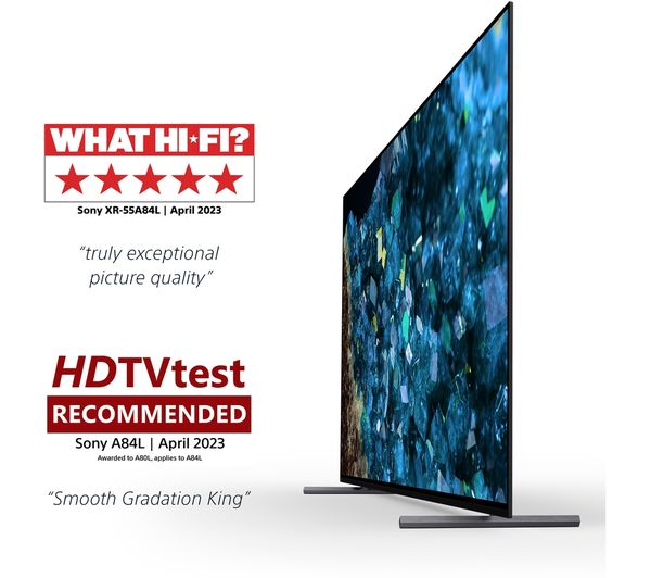 SONY BRAVIA XR-83A84LU 83" Smart 4K Ultra HD HDR OLED TV with Google TV & Assistant