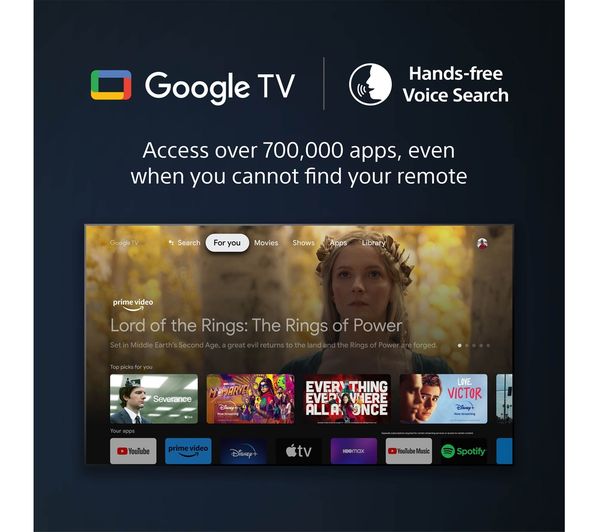 SONY BRAVIA XR-83A84LU 83" Smart 4K Ultra HD HDR OLED TV with Google TV & Assistant