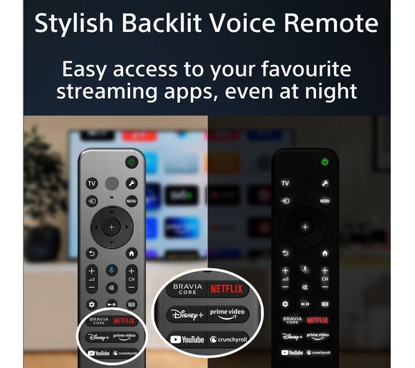 SONY BRAVIA XR-83A84LU 83" Smart 4K Ultra HD HDR OLED TV with Google TV & Assistant