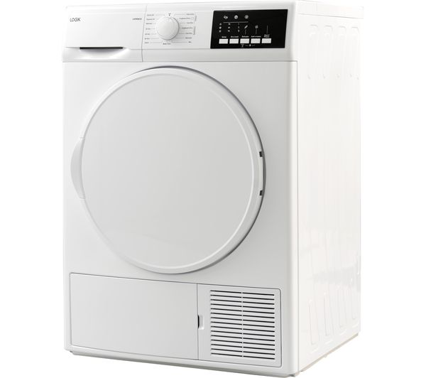 LOGIK LHP8W23 8 kg Heat Pump Tumble Dryer - White - Image 3
