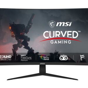 MSI G321CU 4K Ultra HD 32" Curved VA LCD Gaming Monitor - Black