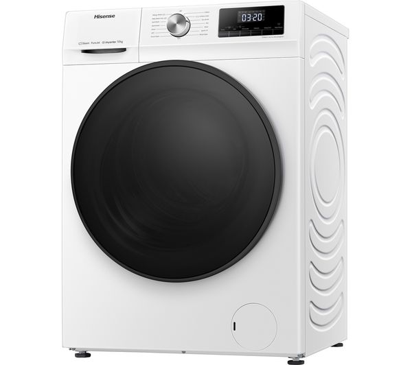 HISENSE 3 Series WFQA1014EVJM 10 kg 1400 rpm Washing Machine - White