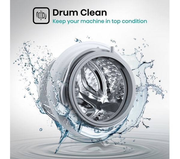 HISENSE 3 Series WFQA1014EVJM 10 kg 1400 rpm Washing Machine - White