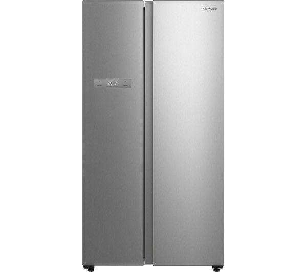 KENWOOD KSBSXC23 American-Style Fridge Freezer - Inox