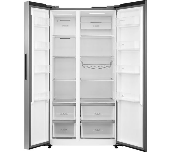 KENWOOD KSBSXC23 American-Style Fridge Freezer - Inox