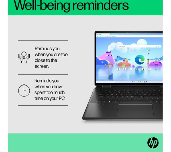 HP Spectre x360 14-ef2502na 13.5" 2 in 1 Laptop - Intel® Core™ i5 512 GB SSD Black