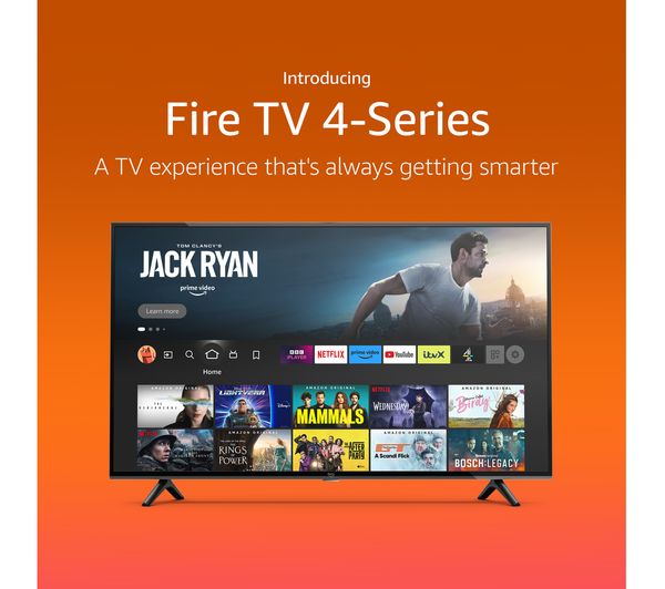 AMAZON 4-Series Fire TV 4K43N400U 43" Smart 4K Ultra HD HDR LED TV with Amazon Alexa