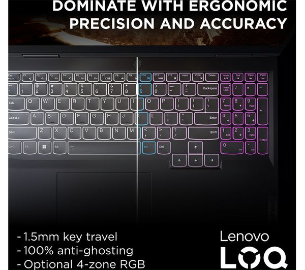 LENOVO LOQ 15IRH8 15.6" Gaming Laptop - Intel® Core™ i5 RTX 4060 512 GB SSD