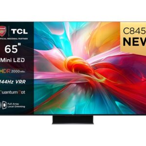TCL 65C845K 65" Smart 4K Ultra HD HDR Mini LED QLED TV with Google Assistant