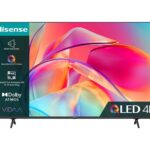 HISENSE 50E7KQTUK 50" Smart 4K Ultra HD HDR QLED TV with Amazon Alexa