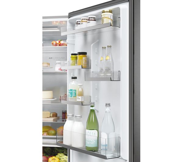 HAIER HDW1620CNPK Smart 60 40 Fridge Freezer - Inox