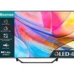 HISENSE 55A7KQTUK 55" Smart 4K Ultra HD HDR QLED TV with Amazon Alexa