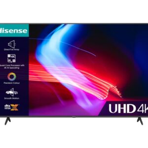 HISENSE 50A6KTUK 50" Smart 4K Ultra HD HDR LED TV with Amazon Alexa
