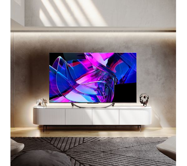 HISENSE 65U7KQTUK 65" Smart 4K Ultra HD HDR Mini-LED TV with Amazon Alexa