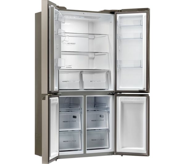 HAIER HCR59F19ENMM Fridge Freezer - Inox