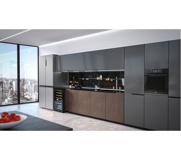 HAIER HCR59F19ENMM Fridge Freezer - Inox