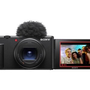 SONY ZV-1 II High Performance Compact Vlogging Camera - Black