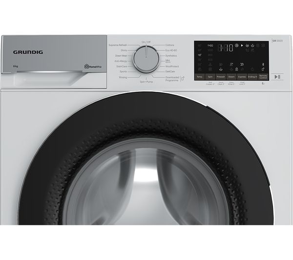 GRUNDIG GW75841TW WiFi-enabled 8 kg 1400 rpm Washing Machine - White