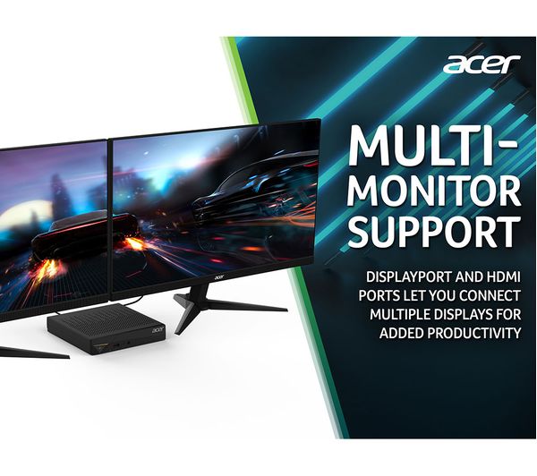 ACER Revo Box RN96 Desktop PC - Intel® Core™ i5 1 TB SSD Black