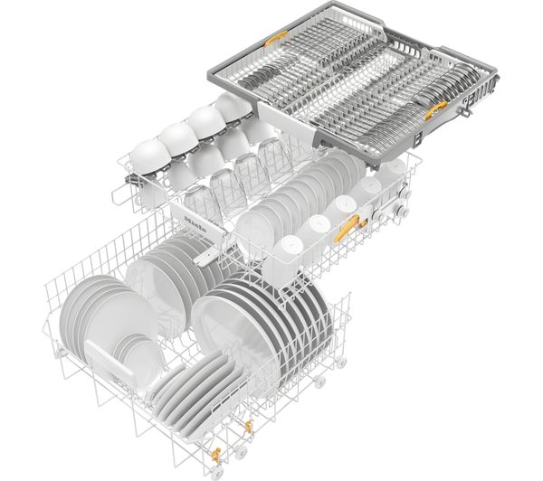 MIELE Active Plus G 5310 SC Full-size Dishwasher - White - Image 4
