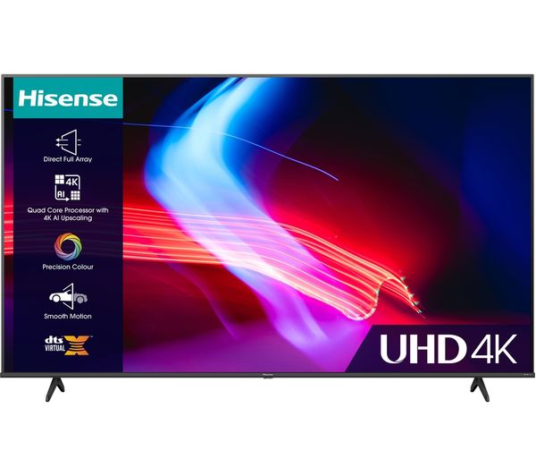 HISENSE 75A6KTUK 75" Smart 4K Ultra HD HDR LED TV with Amazon Alexa