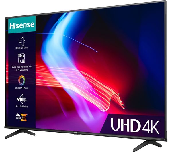 HISENSE 75A6KTUK 75" Smart 4K Ultra HD HDR LED TV with Amazon Alexa