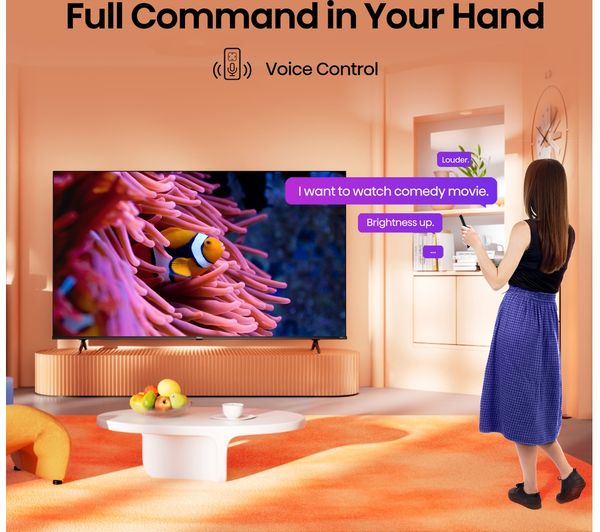 HISENSE 75A6KTUK 75" Smart 4K Ultra HD HDR LED TV with Amazon Alexa