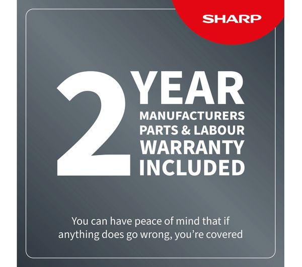 SHARP ES-NDH014CWB-EN 10 kg Washer Dryer - White