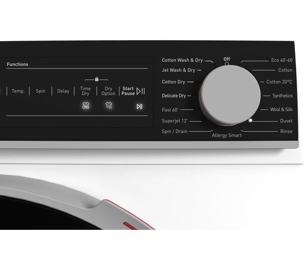 SHARP ES-NDH014CWB-EN 10 kg Washer Dryer - White