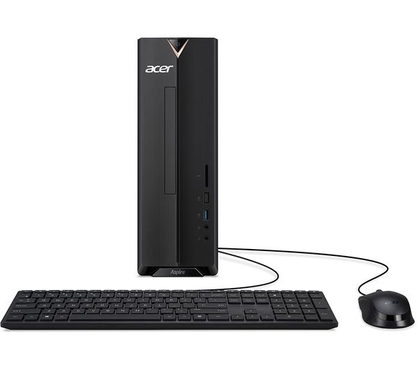 ACER Aspire XC-840 Desktop PC - Intel® Celeron® 256 GB SDD Black