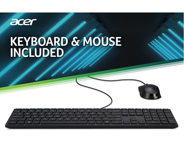 ACER Aspire XC-840 Desktop PC - Intel® Celeron® 256 GB SDD Black