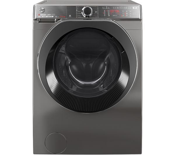 HOOVER H-Wash 600 H6DPB6106BCR8-80 WiFi-enabled 10 kg Washer Dryer - Graphite