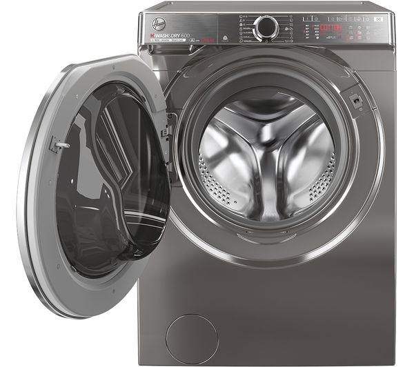 HOOVER H-Wash 600 H6DPB6106BCR8-80 WiFi-enabled 10 kg Washer Dryer - Graphite
