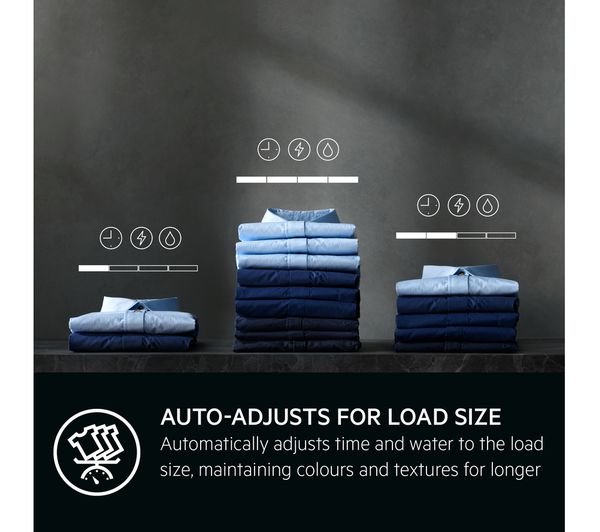 AEG 7000 Series ProSteam LFR73964B 9 kg 1600 Spin Washing Machine - White