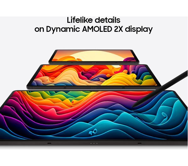 SAMSUNG Galaxy Tab S9+ 12.4" 5G Tablet - 256 GB Graphite