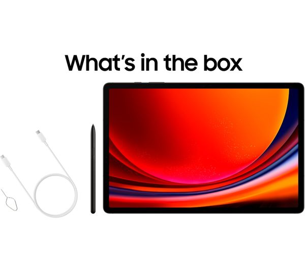 SAMSUNG Galaxy Tab S9+ 12.4" 5G Tablet - 256 GB Graphite