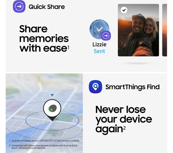 SAMSUNG Galaxy Tab S9+ 12.4" Tablet - 512 GB Beige