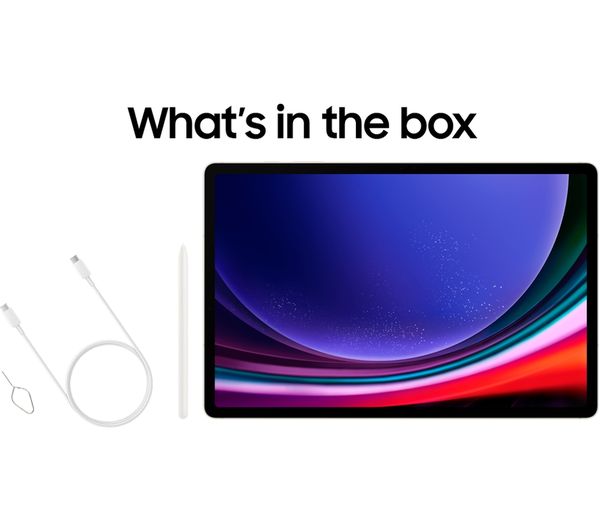 SAMSUNG Galaxy Tab S9+ 12.4" Tablet - 512 GB Beige