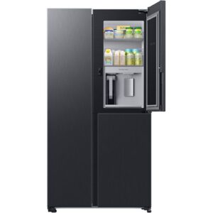 SAMSUNG Series 9 Beverage Center RH69CG895DB1EU Smart American-Style Fridge Freezer - Black