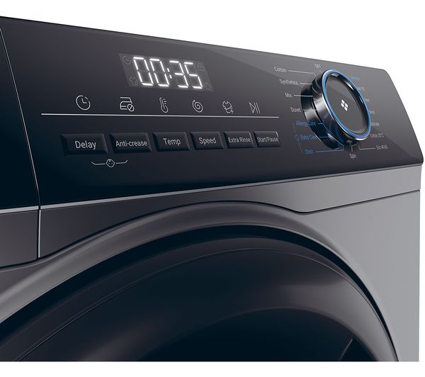 HAIER I-Pro Series 3 HW100-B14939S8 10 kg 1400 Spin Washing Machine - Graphite