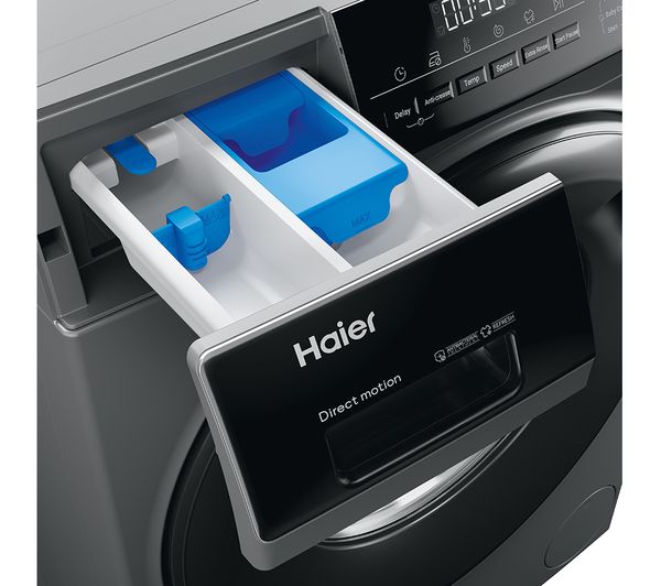 HAIER I-Pro Series 3 HW100-B14939S8 10 kg 1400 Spin Washing Machine - Graphite