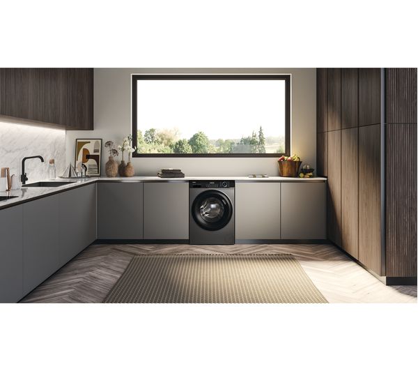 HAIER I-Pro Series 3 HW100-B14939S8 10 kg 1400 Spin Washing Machine - Graphite