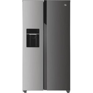 HOOVER HOSR5918EIXK American-Style Fridge Freezer - Inox